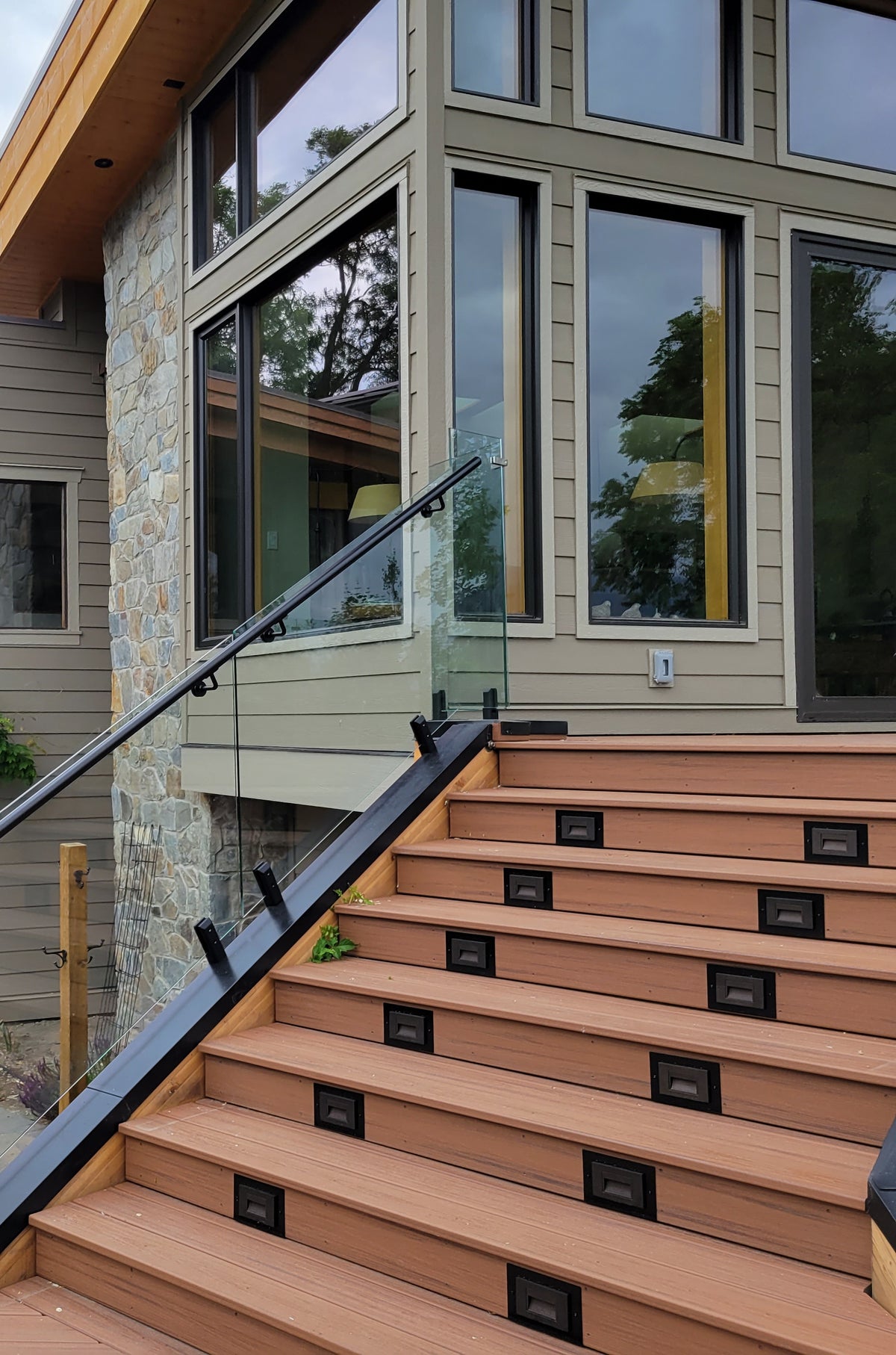 28 ft Complete DIY Frameless Glass Railing Kit