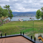 28 ft Complete DIY Frameless Glass Railing Kit