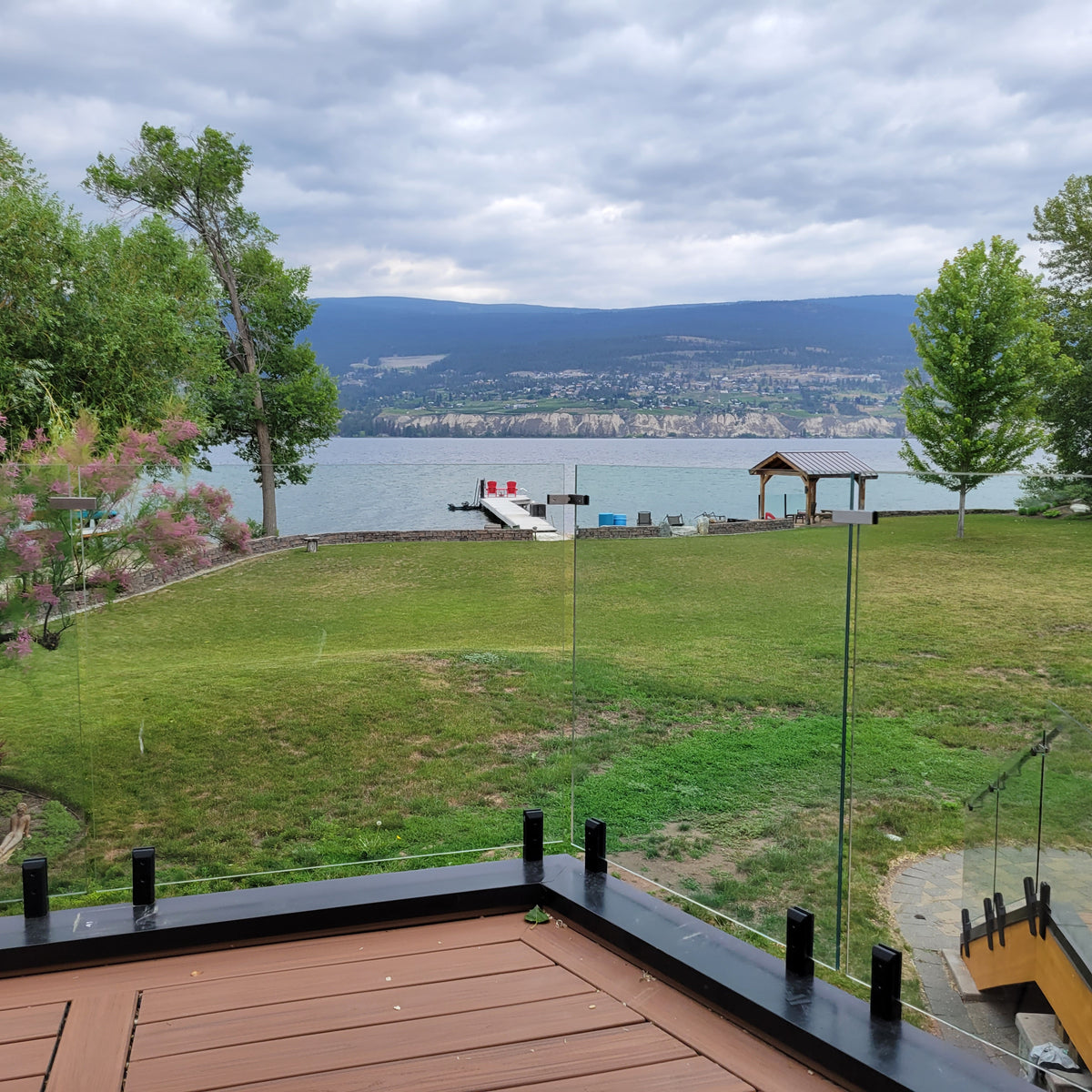 28 ft Complete DIY Frameless Glass Railing Kit
