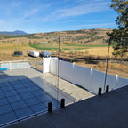 28 ft Complete DIY Frameless Glass Railing Kit