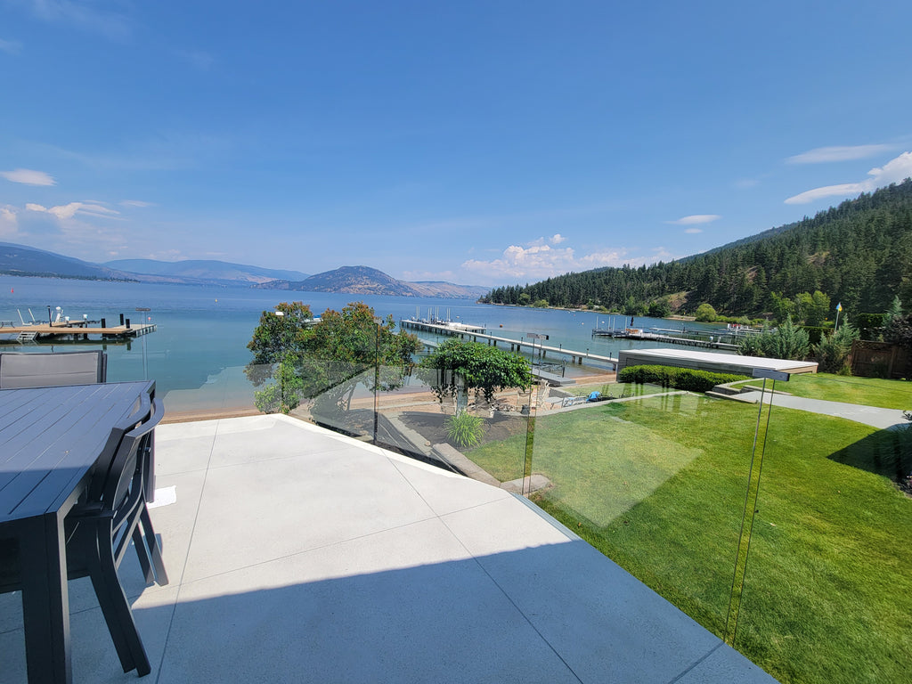 16 ft Complete DIY Frameless Glass Railing Kit