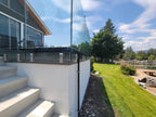 16 ft Complete DIY Frameless Glass Railing Kit